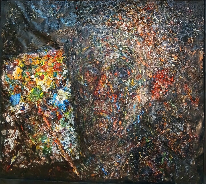 绘画,  21.3x24 in 