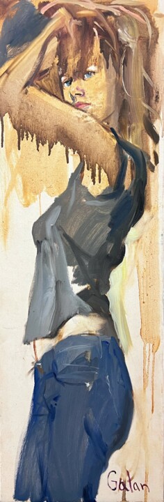 绘画,  35.4x11.8 in 