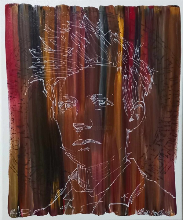 绘画,  18.1x15 in 