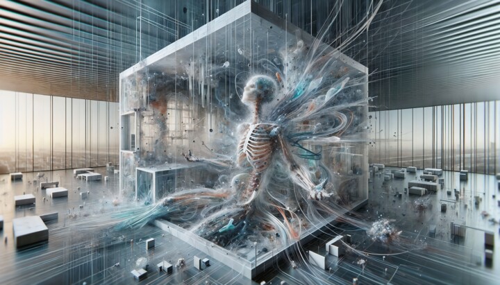 Data center 数字艺术