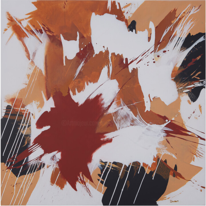 RUHE TRIFFT AUF ENERGIE Картина, 47,2x47,2 in