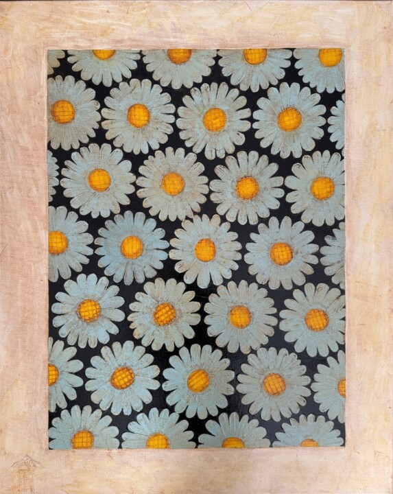 The forget-me-nots Malarstwo, 39,4x31,5 in