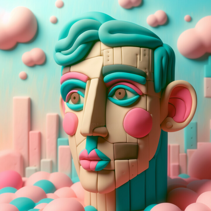 Above the Clouds: The Gentle Giant 数字艺术