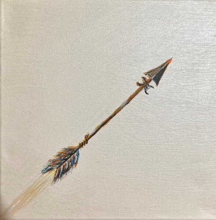Emptiness and attempts 绘画, 11.8x11.8 in