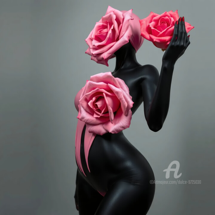 ROSE GLOW 数字艺术