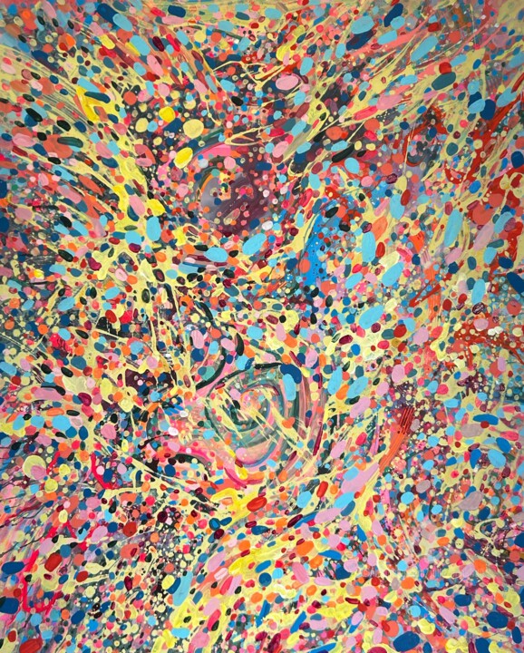 Schilderij,  47,2x39,4 in 