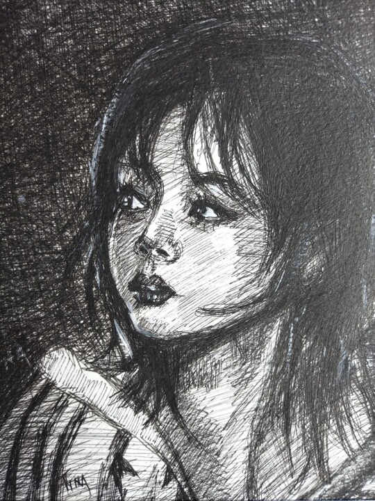 图画,  9.5x7.1 in 