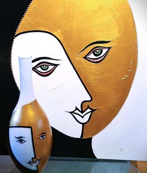 Schilderij,  39,4x39,4 in 