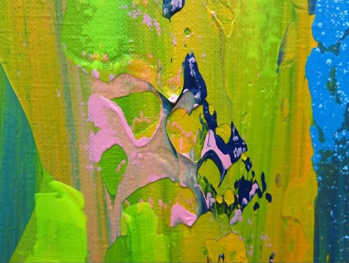 Artwork's surface or texture