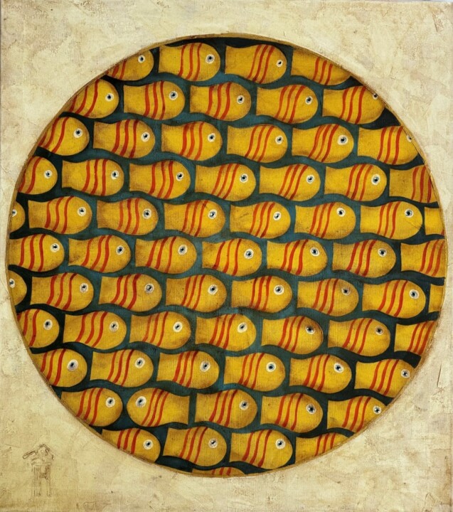 绘画,  31.5x35.4 in 
