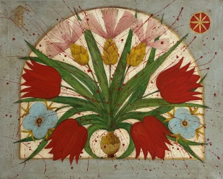 Bouquet 5 绘画, 31.5x39.4 in