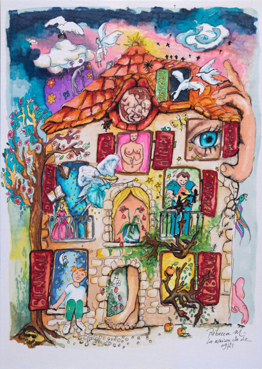 图画,  23.6x15.8 in 