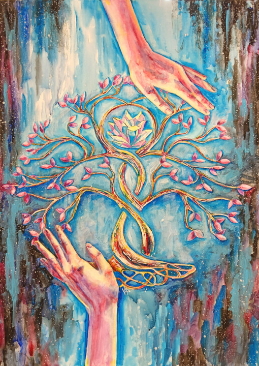 绘画,  27.6x19.7 in 