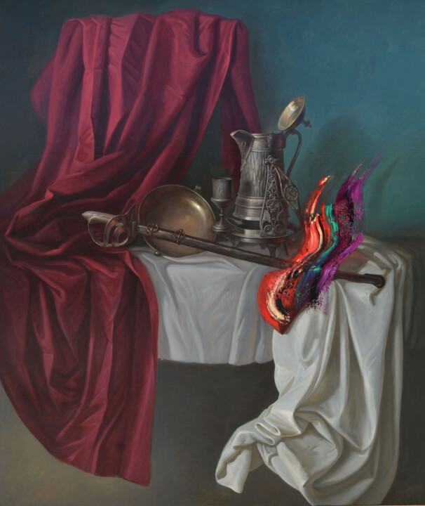 Intangible. 2021 Painting, 70x60 in