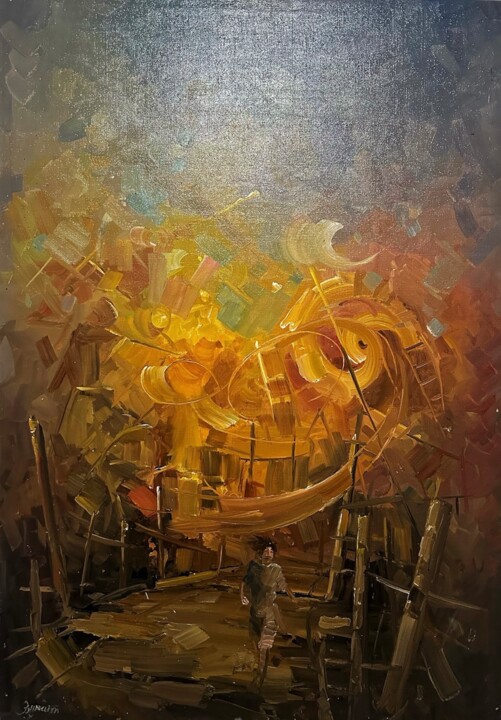 绘画,  37.4x25.6 in 