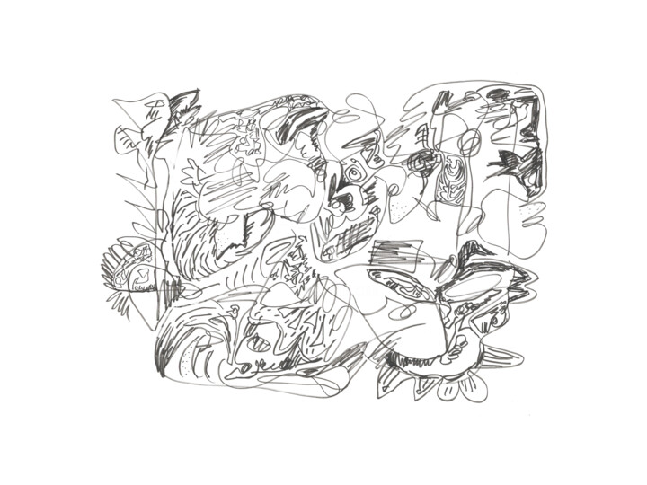 Pangée 02 印花与版画, 8.3x11.7 in