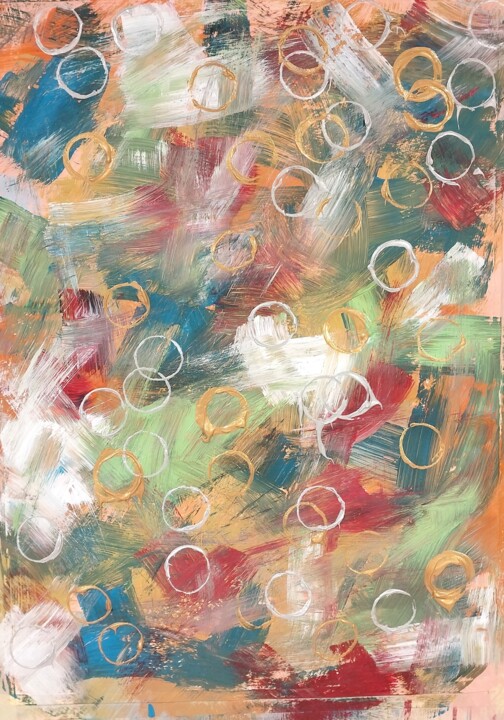 Bubbles Tablo, 19,7x15,8 in