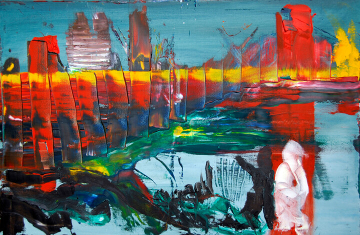 Painting titled "Suzanne's Dream I" by James Lavott, Original Artwork, Oil