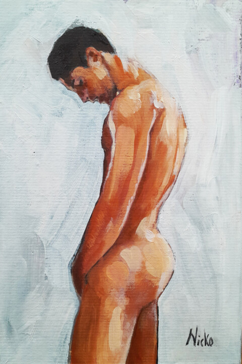 绘画,  10.6x7.1 in 