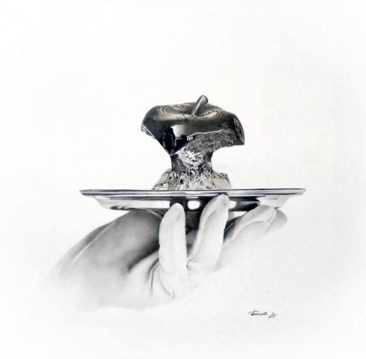 Выгодное предложение. Диптих. Фрагмент 2. Рисунок, 19,7x19,7 in