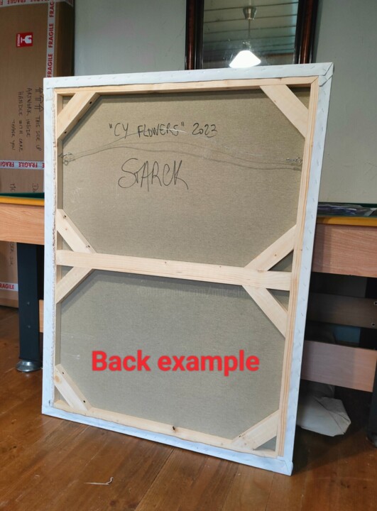 Back of the work