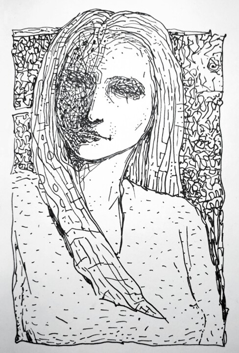 Pink Graffitisketches - 37 图画, 7.9x5.5 in