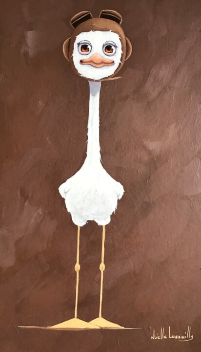 Audrien - 1427 Painting, 18.1x10.2 in