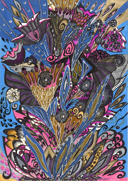 图画,  23.6x15.8 in 