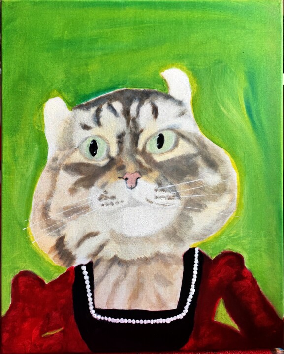 Amoureuse 绘画, 19.7x15.8 in
