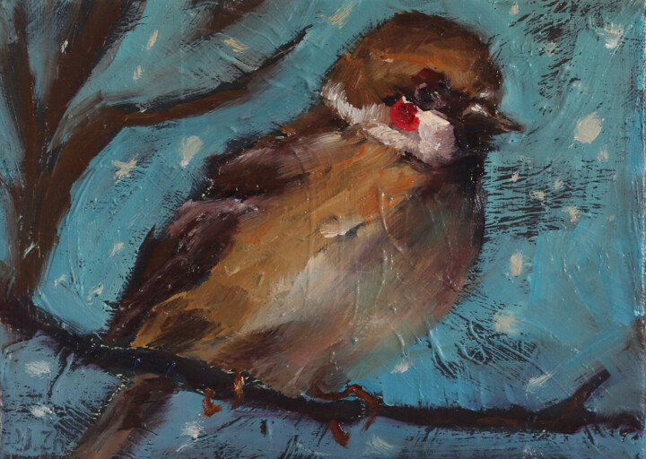 Outside the window Tablo, 5x7 in
