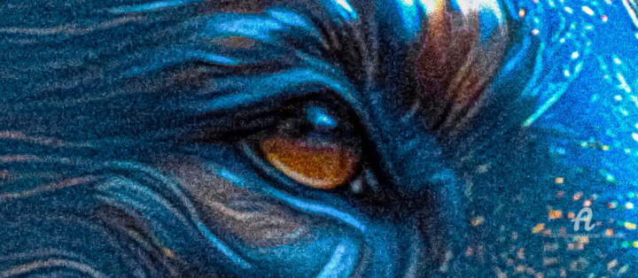 Artwork's surface or texture