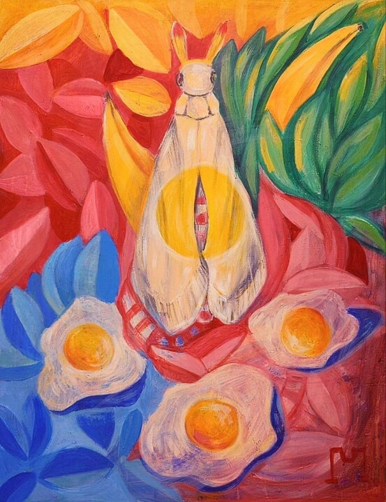 О соблазнах 绘画, 31.5x23.6 in