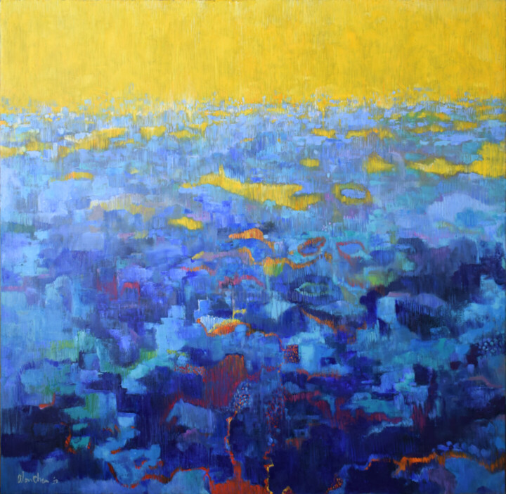 Artwork's surface or texture