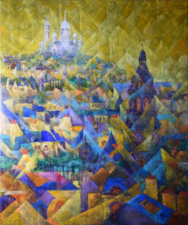 Artwork's surface or texture