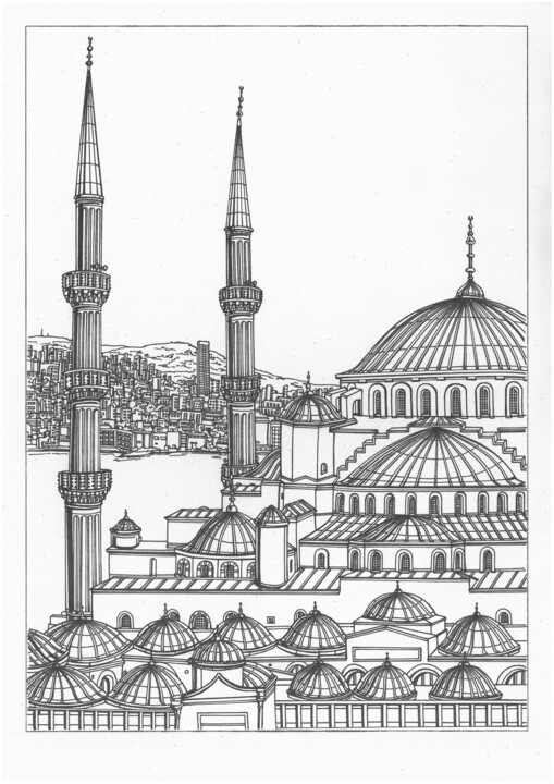 Istanbum 9 Resim, 10,6x7,1 in