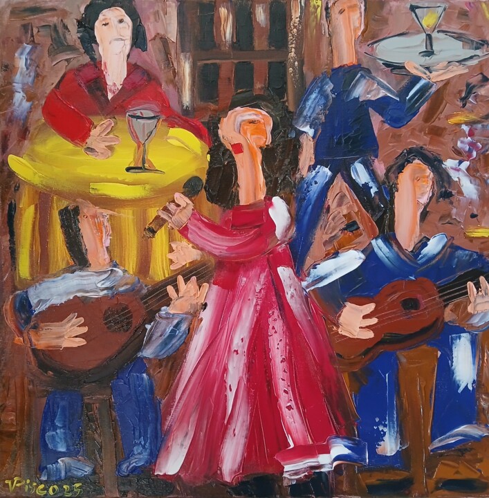 This is fado 1/25 绘画, 19.7x19.7 in