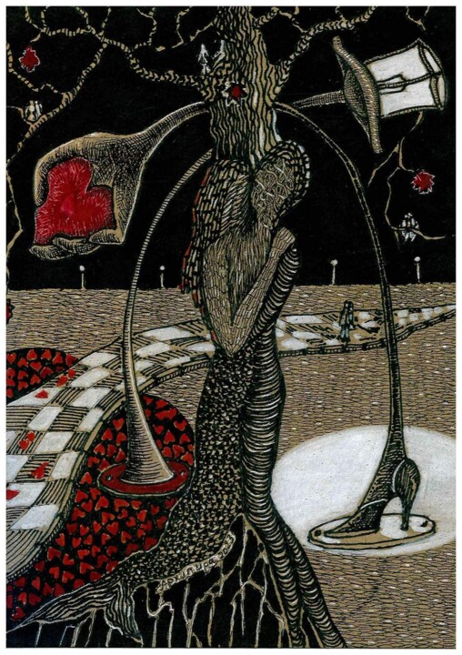Сердцепад 图画, 11.4x8.3 in