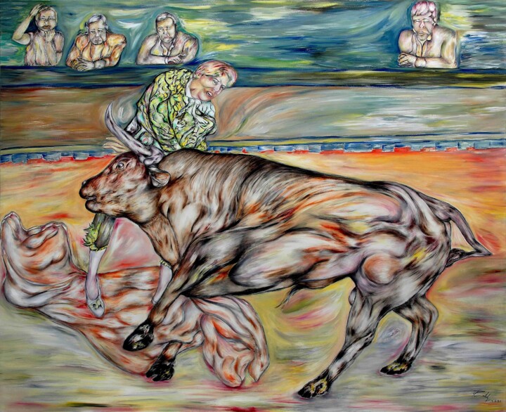 绘画,  57.5x70 in 