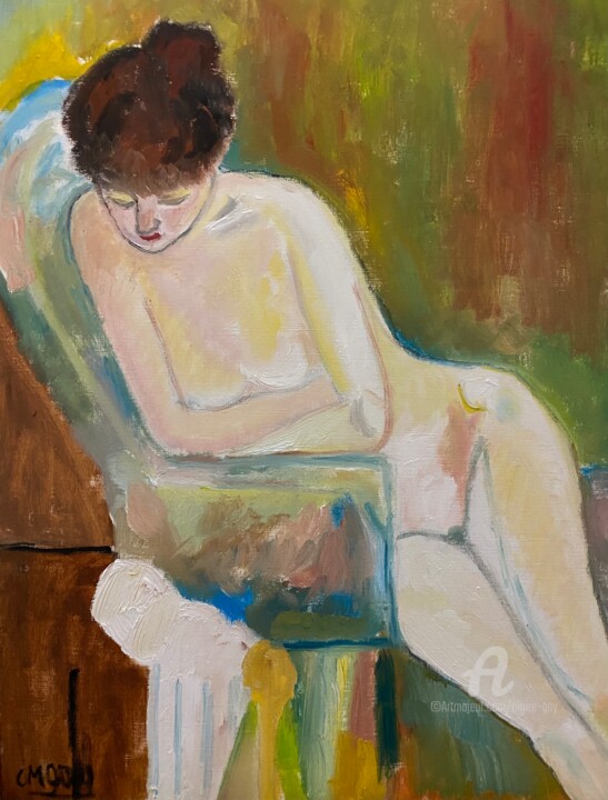 绘画,  18.1x15 in 