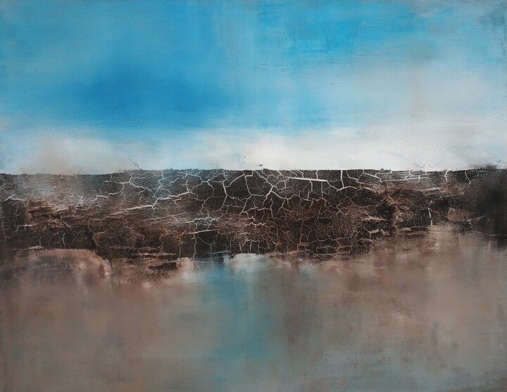 REFLETS HYPNOTIQUES 4 绘画, 45.3x57.9 in
