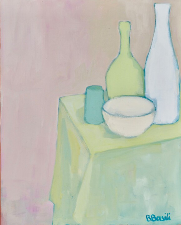 Nature morte M2 绘画, 16.1x13 in