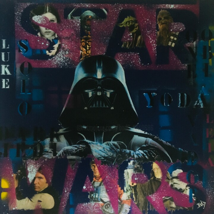 Star Wars 拼贴, 19.7x19.7 in