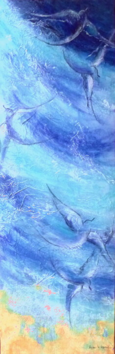 绘画,  47.2x15.8 in 