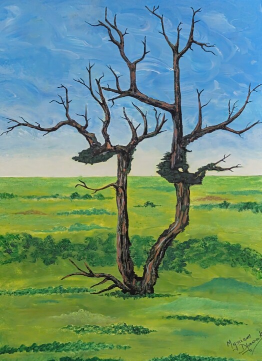 SURVIVAL Pittura, 15,8x11,8 in