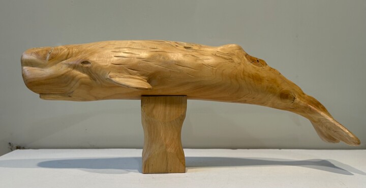Moby dick, le cachalot 雕塑, 4.3x3 in