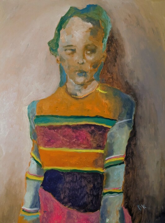 Laura 绘画, 31.5x23.6 in