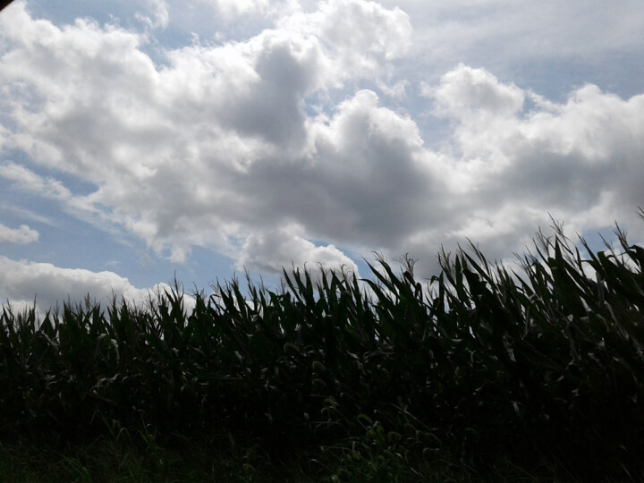 Photography titled "Sky over Richmond,…" by Veronica Mclaren (Starina's Art), Original Artwork, Non Manipulated Photography