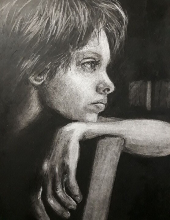 Tekening,  11,7x8,3 in 