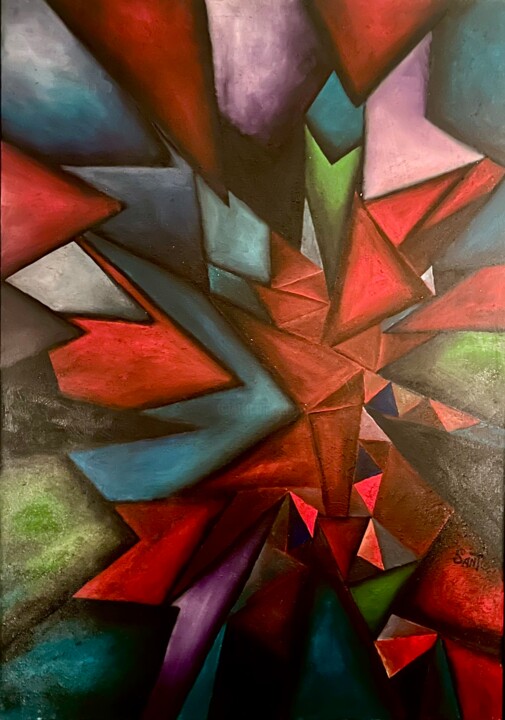 BLACK BLACK Картина, 39,4x31,5 in
