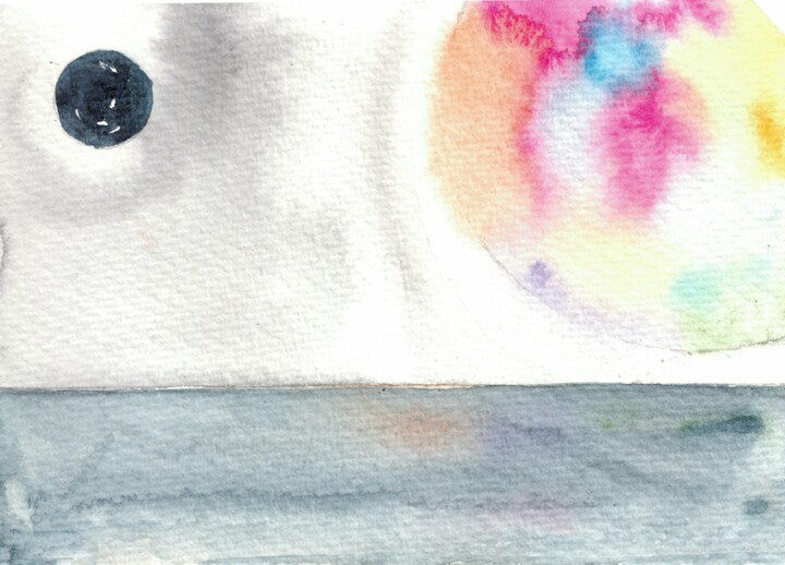 绘画,  4.9x7.1 in 